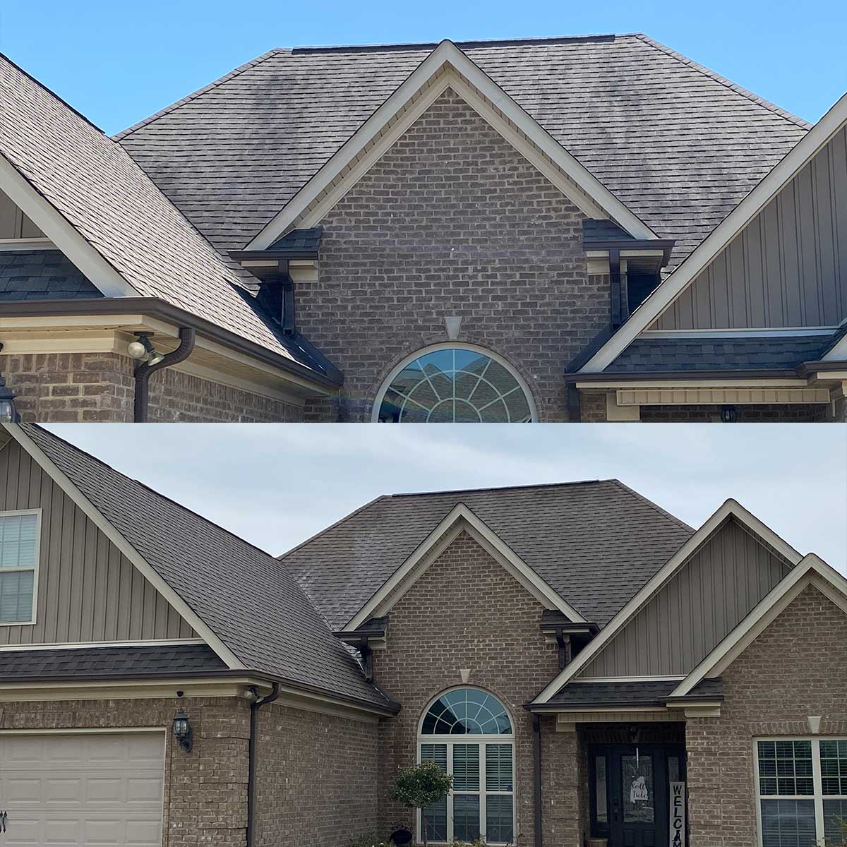 Roof cleaning huntsville ba