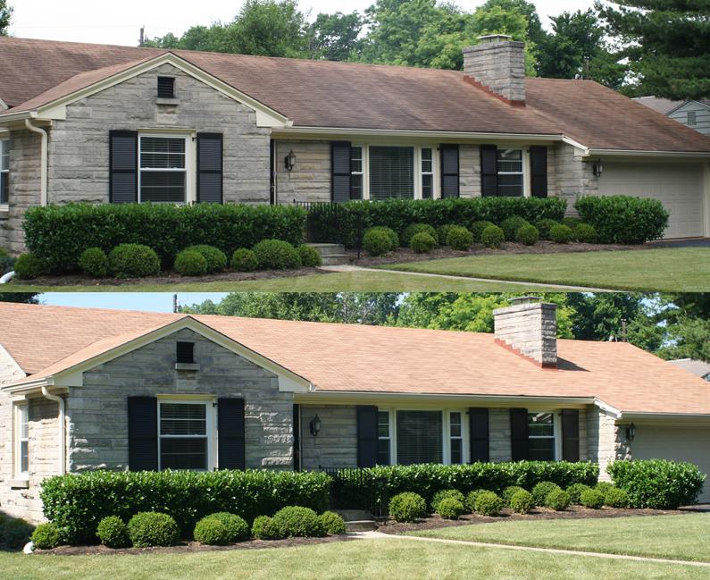 1 Roof Pressure Wash BeforeAfter